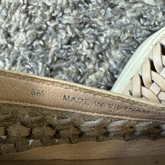 Tory Burch Huarache 2 Slip-On Sneakers Size 8 M Light Pink Leather Shoe Comfort - Picture 10 of 11